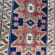 Handmade Turkish vintage carpet 102x190
