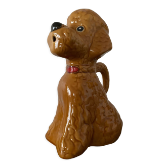 Ceramic poodle pitcher
