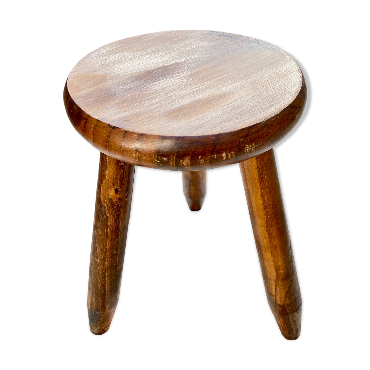 Tripod stool feet spindle