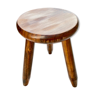 Tabouret tripode pieds fuseau