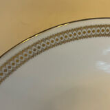 6 assiettes creuses en porcelaine blanche