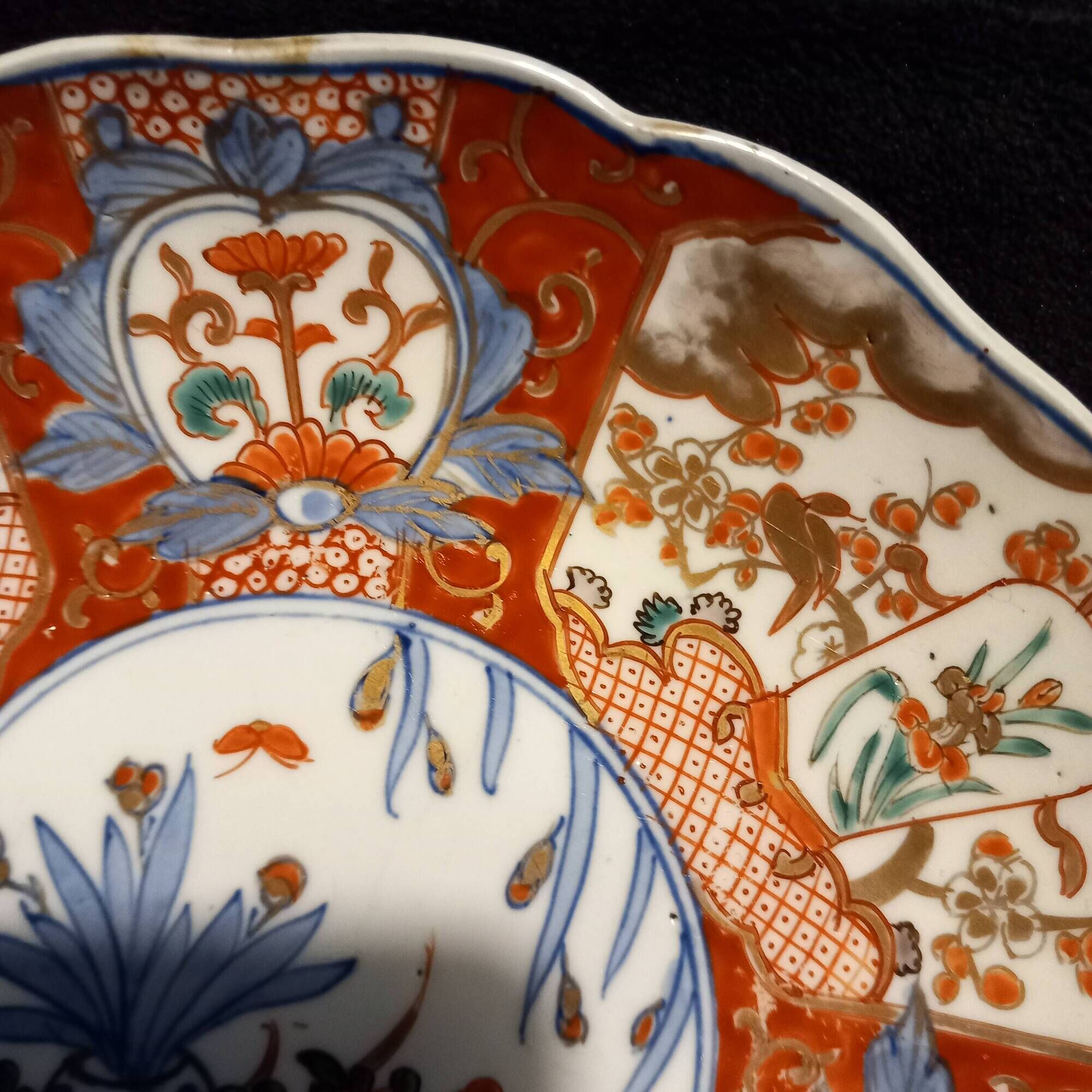 Assiette japonaise Imari