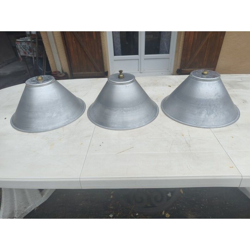 3 suspensions industrielles aluminium