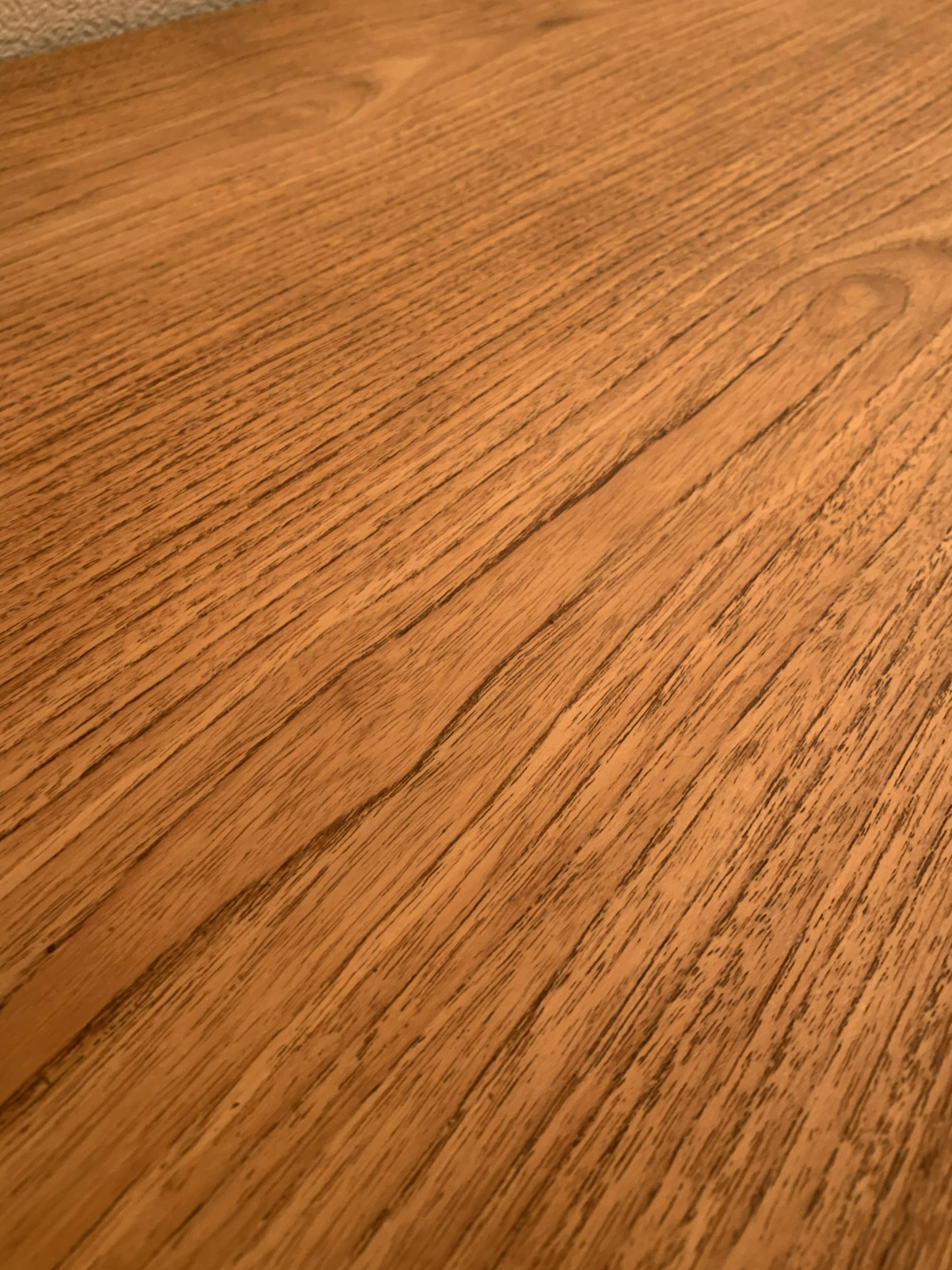 Large Scandinavian teak coffee table from the 60s