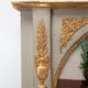 Antique "Restoration" period mirror with under-glass painting circa 1830