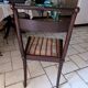 Table and chairs made of mahogany wood.