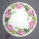 Vintage Glass Chandelier with Floral Decorations, Gallè Style, 1960