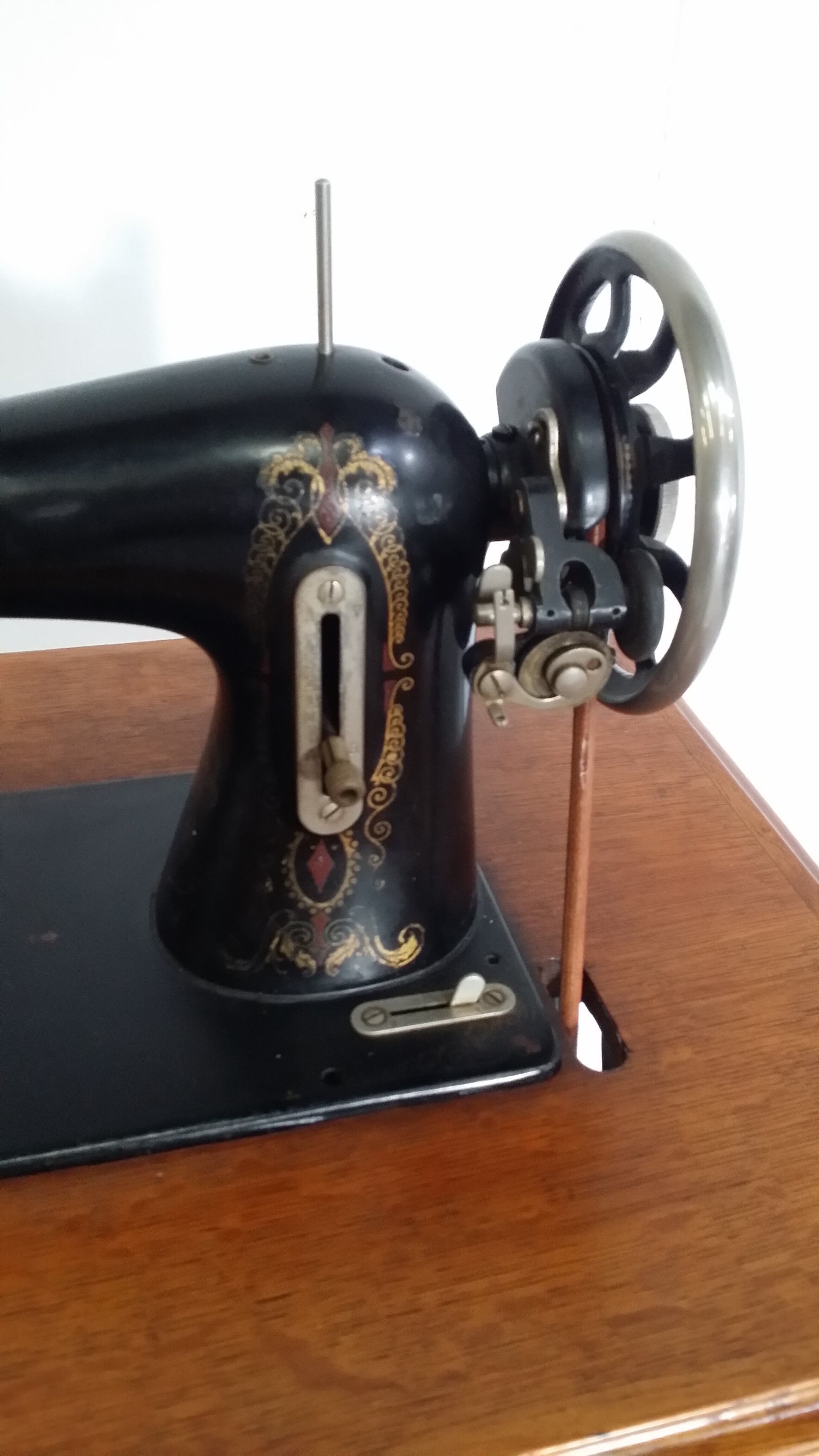 Old sewing machine