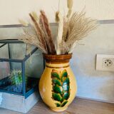 Savoyard vase in glazed ceramic