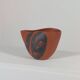 Vintage ceramic vase with sgraffito decoration, Rudi Stahl, Germany, 1950s.
