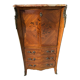 Secrétaire galbé en bois de rose