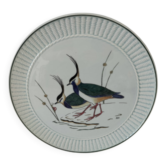 Vintage Gien dish The lapwings