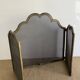Three-leaf fire screen, fireplace accessory