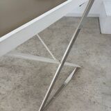 Bureau contemporain design italien  Andrea Lucatello pour Cattelan Italia modèle Qwerty bois et cuir