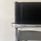 Black chrome tubular armrest chair, after Mart Stam - Breuer, 1970