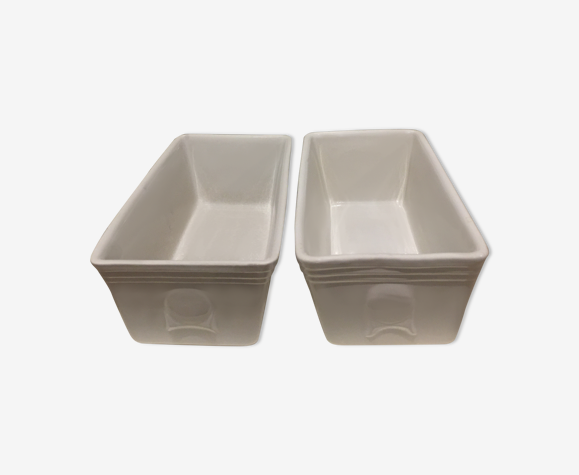 Lot de 2 plats