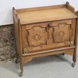 Small sideboard on wheels Guillerme and Chambron