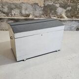 Large rounded wooden trunk