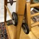 Vintage wooden baby high chair