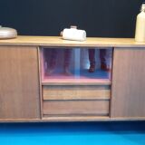 Oak-plated 1950s enfilade