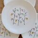 4 vintage flat plates in Gien earthenware, model Marie-Claire.