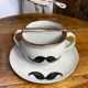 Duo mugs in stoneware