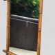 Miroir bambou 1920 Art Nouveau 72x95