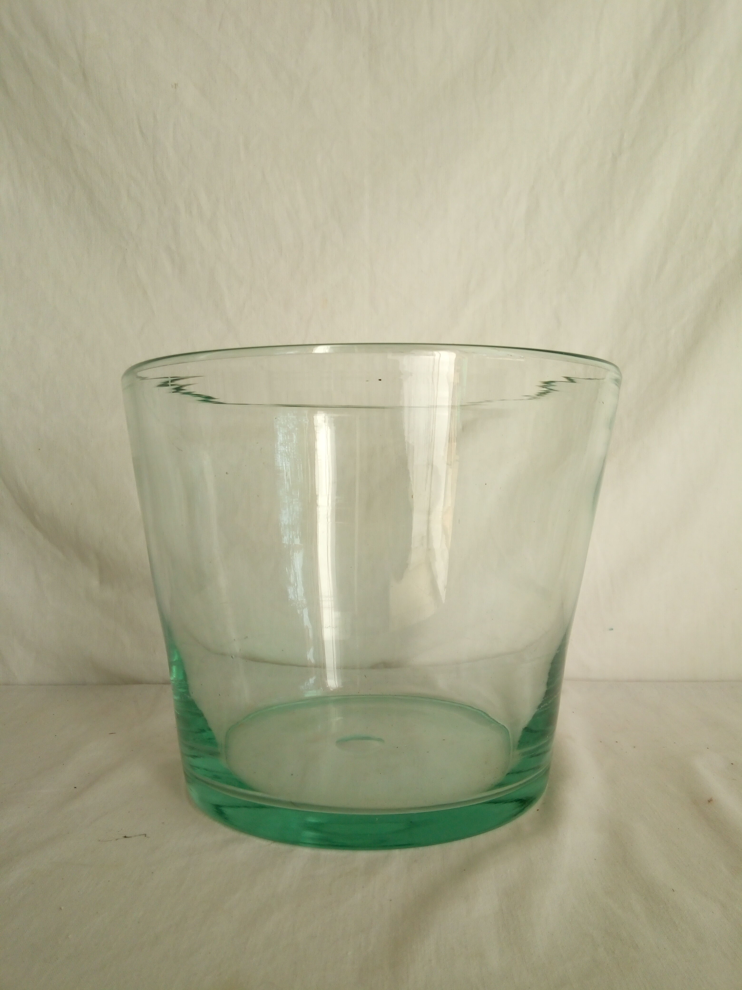 Blown glass vase