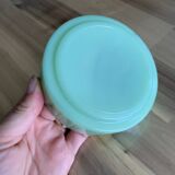Jade green opaline vintage ashtray