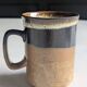 Set of brutalist mugs ''Buchan ceramics Scotland'' from the 1970s.