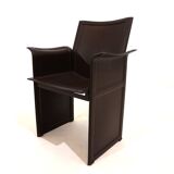 Set of 4 Matteo Grassi Korium dining/conference chairs by Tito Agnoli