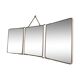 Large triptych mirror