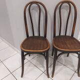 Suite of 6 chairs from Bistrot Baumann and Fischel 1920s