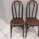 Suite de 6 chaises de Bistrot Baumann et Fischel années 1920