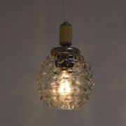 Pendentif en verre du milieu du siècle, années 1960.