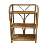 Rattan shelf