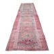 1960's Vintage Turkish Hand-Knotted Hallway Runner 91x354