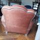 Art deco leather club Chair