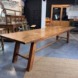 Oak farmhouse table