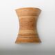 Pair of Organic Rattan Wall Sconces