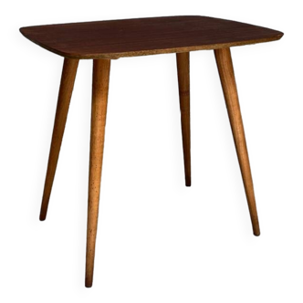 70s wooden side table