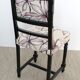 Chaise style Louis XIII
