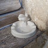 Ashtray dizz beige bird decoration