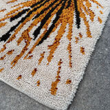 1970s Scandinavian Rya style rug