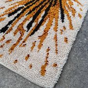 Tapis style Rya scandinave années 70