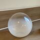 TARGETTI table lamp in chrome and transparent/white glass.