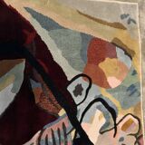 Tapis mural en soie