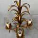 Vintage palm table lamp – Hollywood Regency