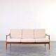 Mid-Century Teak Sofa from Knoll Antimott, 1960s.