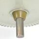 Seguso, Art Deco glass and metal chandelier from 40s
